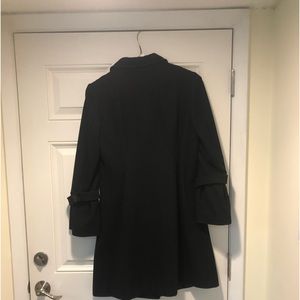Alfani full length womens  black coat.